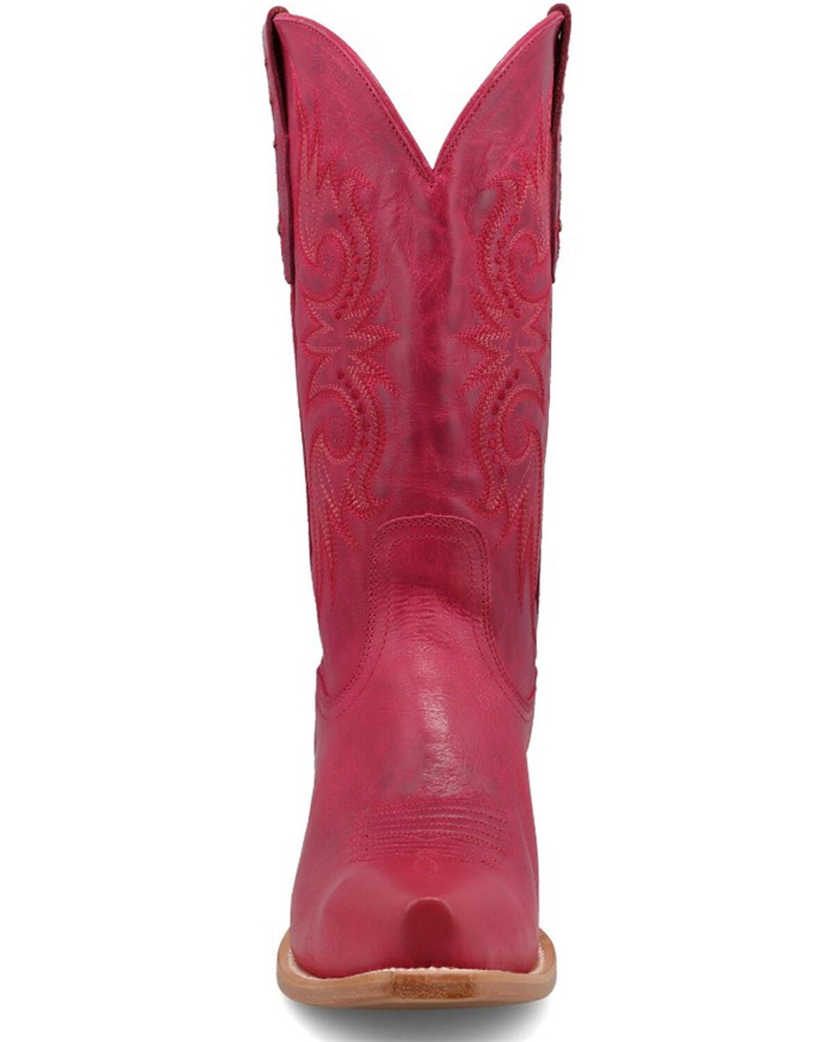 Image #4 - Black Star Women's Paradise Western Boot - Snip Toe, Fuchsia, hi-res