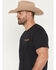 Image #3 - Wrangler Men's Cowboy Jim Watercolor Short Sleeve Graphic T-Shirt, Black, hi-res
