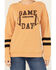 Image #3 - Blended Women's Game Day Sweatshirt, Mustard, hi-res