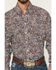 Image #3 - Cinch Men's Paisley Print Long Sleeve Button-Down Western Shirt, Multi, hi-res