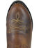 Smoky Mountain Little Girls' Annie Western Boots - Round Toe, Brown, hi-res