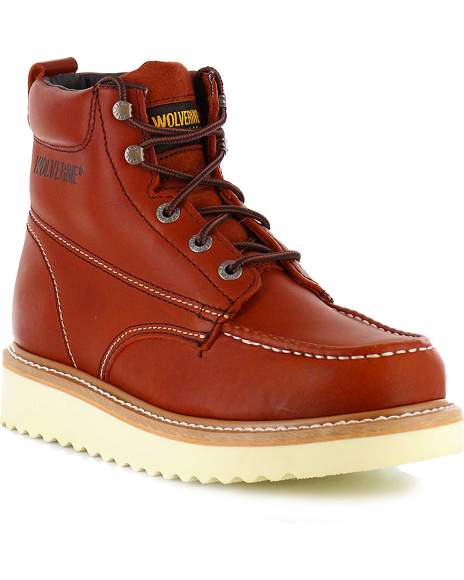 Wolverine moc toe wedge on sale
