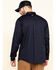 Image #2 - Hawx Men's FR Long Sleeve Woven Work Shirt - Tall , Navy, hi-res