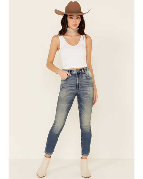 Lee Women's Always Iconic Skinny Jeans, Blue, hi-res