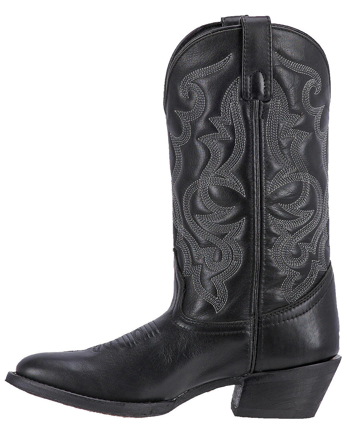 Image #4 - Laredo Women's Maddie Western Boots - Round Toe, Black, hi-res