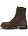 Image #3 - Chippewa Men's Wood Classic 2.0 8" Lace-Up Soft Work Boots - Round Toe, Bark, hi-res