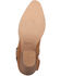 Dingo Women's Buckskin Western Fashion Booties - Snip Toe , Brown, hi-res