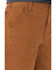 Image #2 - Lucky Brand Workwear Men's Double Front Panel Shorts, Brown, hi-res