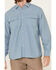 Image #3 - North River Men's Utility Outdoor Long Sleeve Button Down Western Shirt, Blue, hi-res