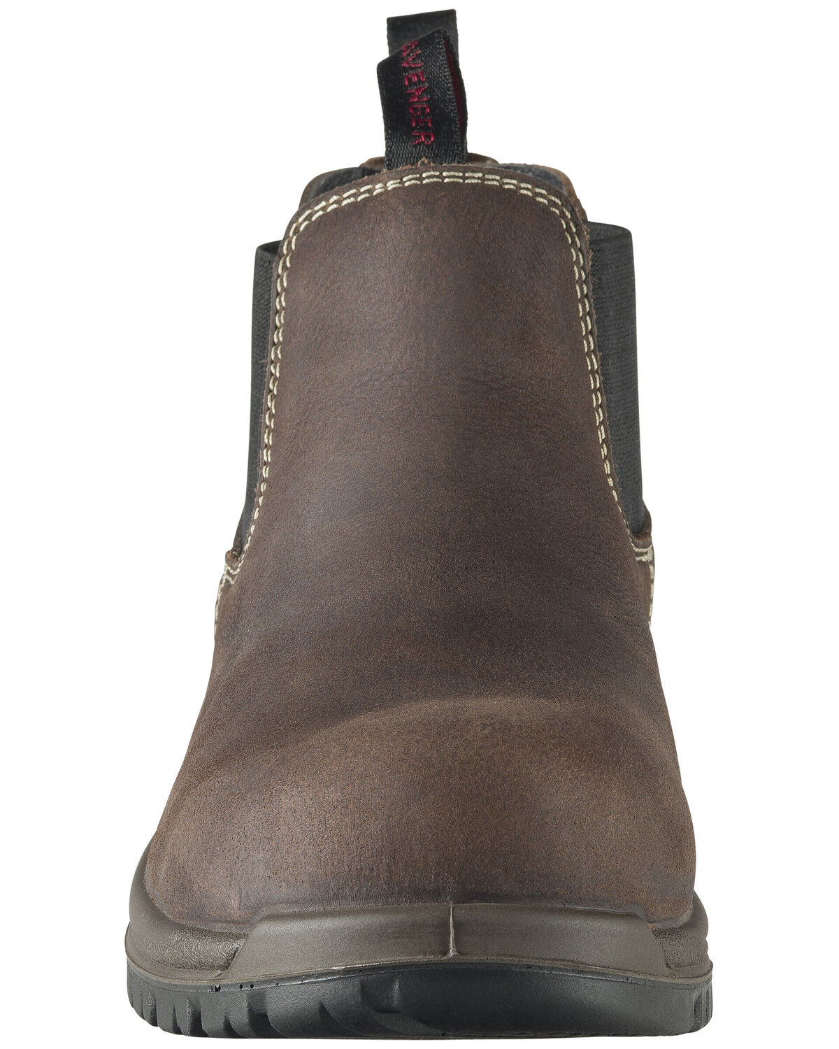 Image #5 - Avenger Men's Foreman Pull On Work Boots - Composite Toe, Brown, hi-res