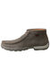 Twisted X Men's Chukka Driving Shoes - Moc Toe, Grey, hi-res