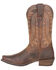 Image #3 - Durango Men's Rebel Frontier Western Performance Boots - Square Toe, Brown, hi-res