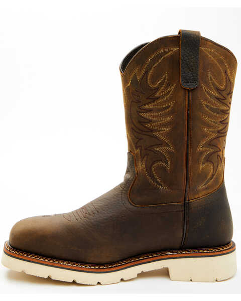 Thorogood Men's American Heritage Wellington Western Boots - Steel Toe, Brown, hi-res