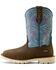 Image #2 - Ariat Women's Activator Waterproof Work Boots - Soft Toe, Dark Brown, hi-res
