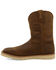 Image #3 - Twisted X Men's 10" Work Pull-On Wedge Work Boots - Soft Toe , Distressed Brown, hi-res