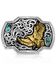 Image #1 - Montana Silversmiths Two-Toned Eagle Belt Buckle, Silver, hi-res