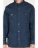 Image #3 - Hawx Men's Weathered Ripstop Snap Shirt Jacket - Big & Tall, Dark Blue, hi-res