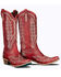 Image #1 - Lane Women's Lexington Western Boots - Snip Toe, Ruby, hi-res