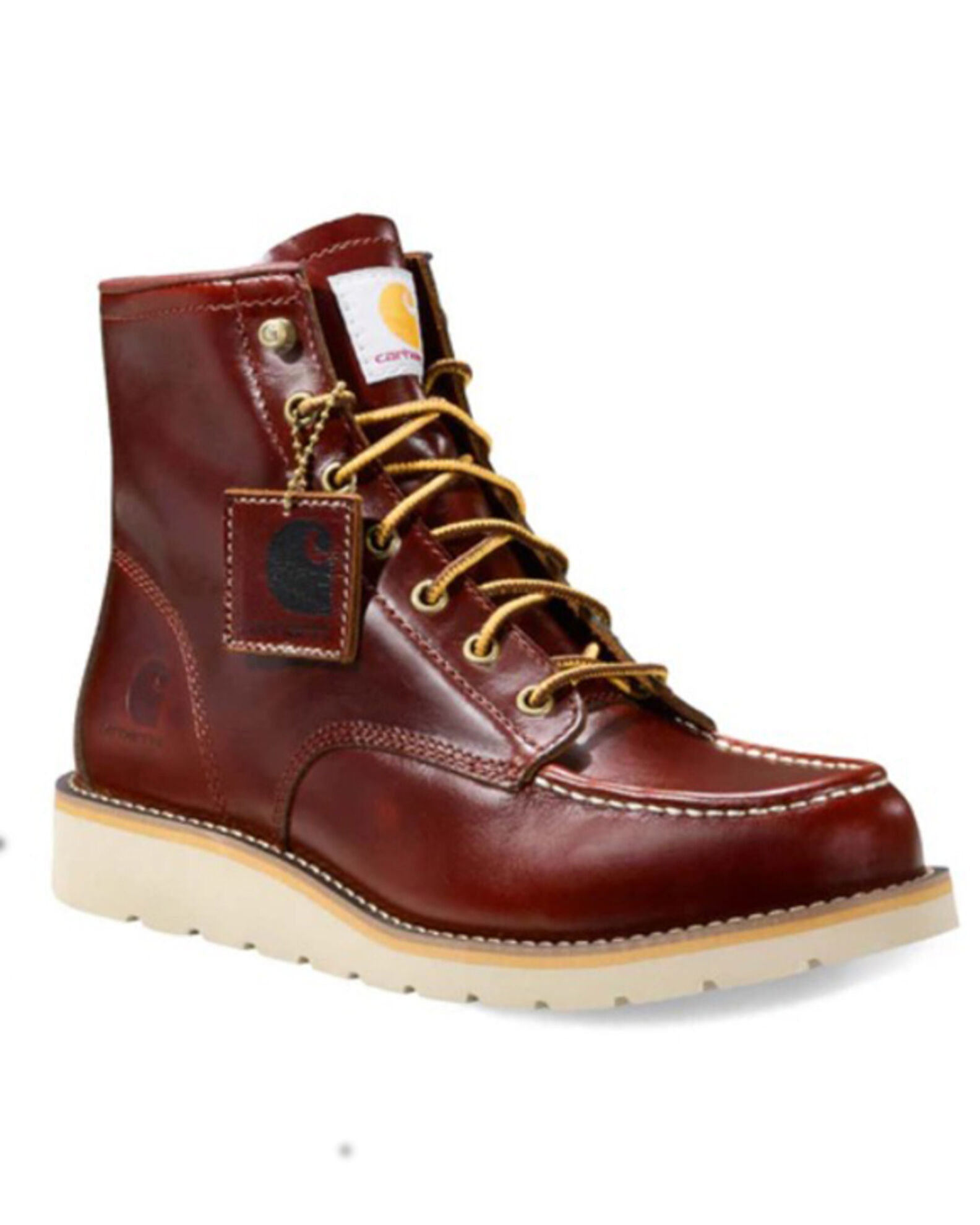 Carhartt men's wedge work boots cheap