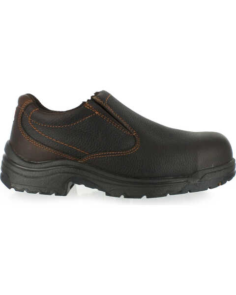 Timberland Pro Men's TITAN Work Shoes - Alloy Toe, Brown, hi-res