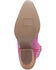Image #7 - Dingo Women's Silver Dollar Western Boots - Snip Toe, Fuchsia, hi-res