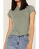 Image #3 - Free People Women's Be My Baby Tee, Olive, hi-res