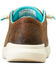 Image #3 - Ariat Women's Hilo Embossed Casual Shoes - Moc Toe, Brown, hi-res