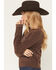 Image #2 - White Crow Women's Darlin Sweater, Brown, hi-res
