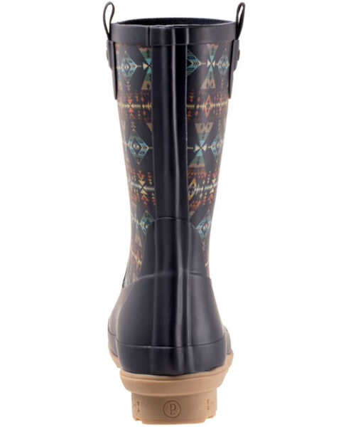 Image #5 - Pendleton Women's Diamond Peak Rain Boots - Round Toe, Navy, hi-res