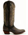 Image #2 - Dan Post Women's Tall Western Boots - Round Toe, Grey, hi-res