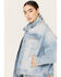 Wrangler Women's Light Wash Denim Trucker Jacket, Light Wash, hi-res