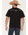 Image #4 - Morgan Wallen Men's Front Hit Short Sleeve Graphic T-Shirt, Black, hi-res
