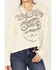 Image #3 - Cleo + Wolf Women's Caden Long Sleeve Waffle Knit Graphic Shirt, Oatmeal, hi-res