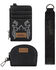 Image #2 - Wrangler Women's Jessie Tooled Wristlet Wallet, Black, hi-res