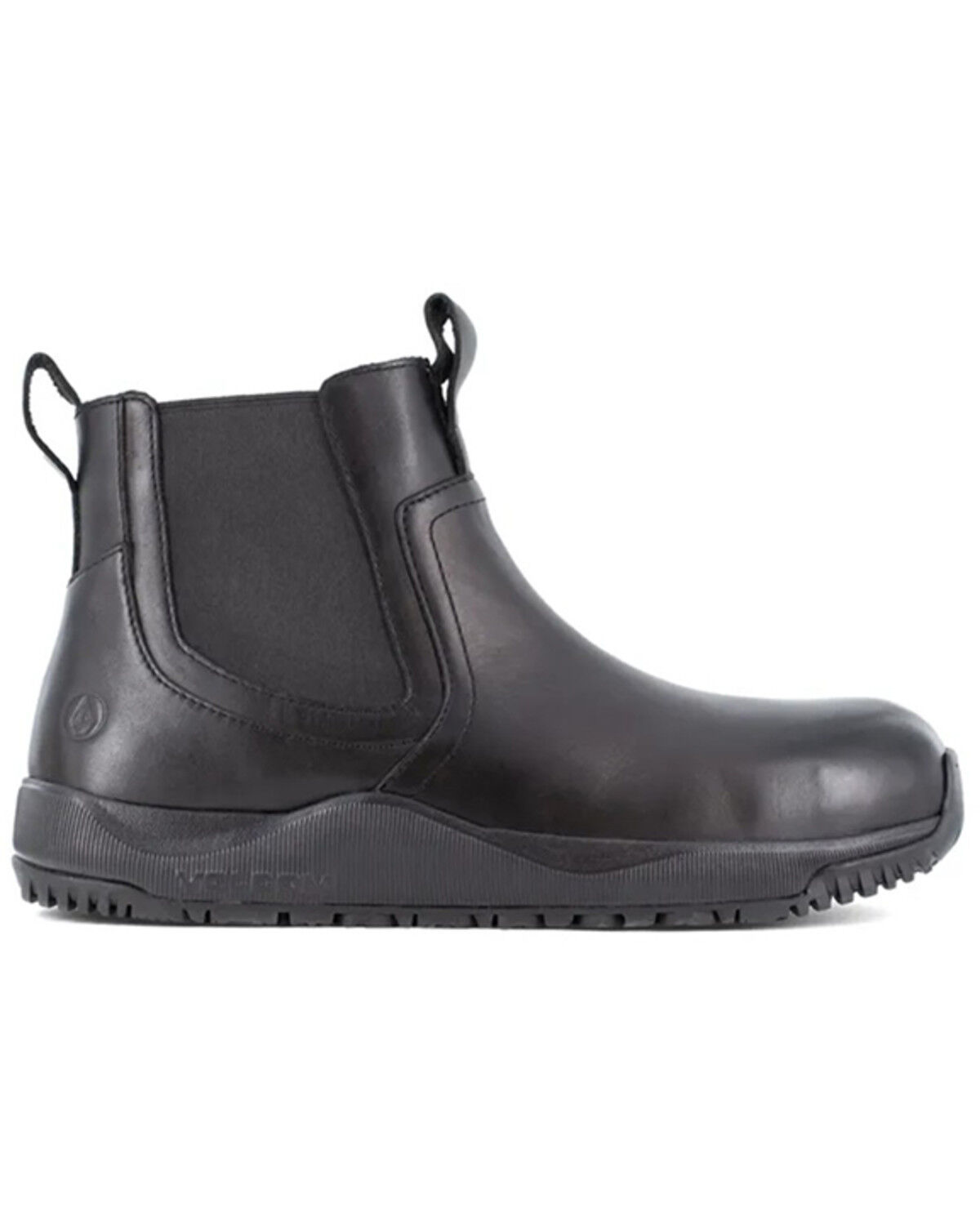 Image #2 - Volcom Men's Street Shield Slip-On Station Tactical Work Boots - Composite Toe, Black, hi-res