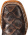 Image #6 - Horse Power Boys' Brown Filet Of Fish Print Boots - Square Toe, Brown, hi-res