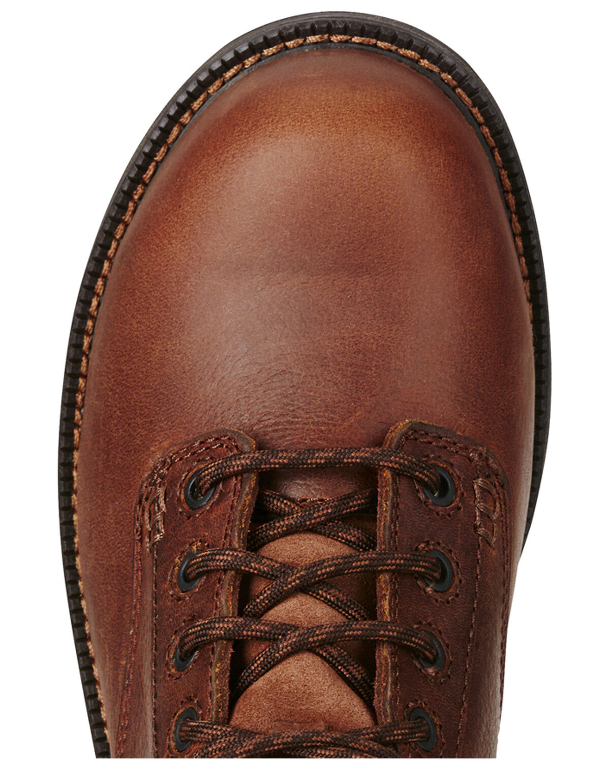 Image #4 - Ariat Women's Casual Lace Work Boots - Composite Toe, Brown, hi-res