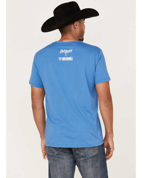 Image #3 - Rock & Roll Denim Men's Dale Brisby Rodeo Graphic T-Shirt, Blue, hi-res