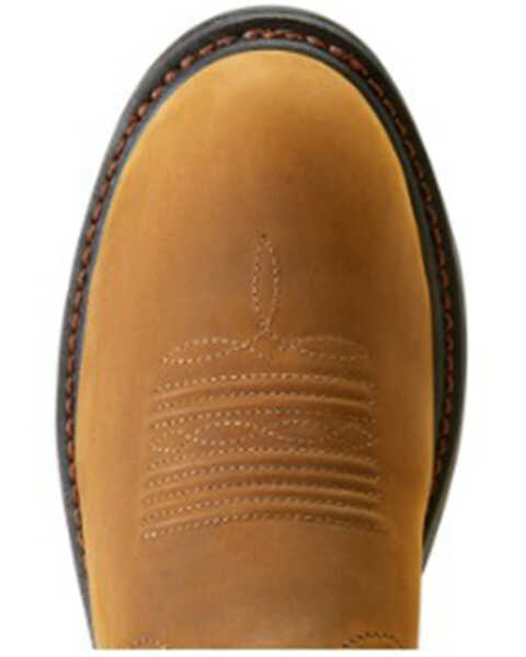 Image #4 - Ariat Men's WorkHog® XT Waterproof Work Boots - Carbon Toe , Brown, hi-res