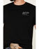 Smith & Wesson Men's M&P Stay United Flag Short Sleeve Graphic T-Shirt, Black, hi-res