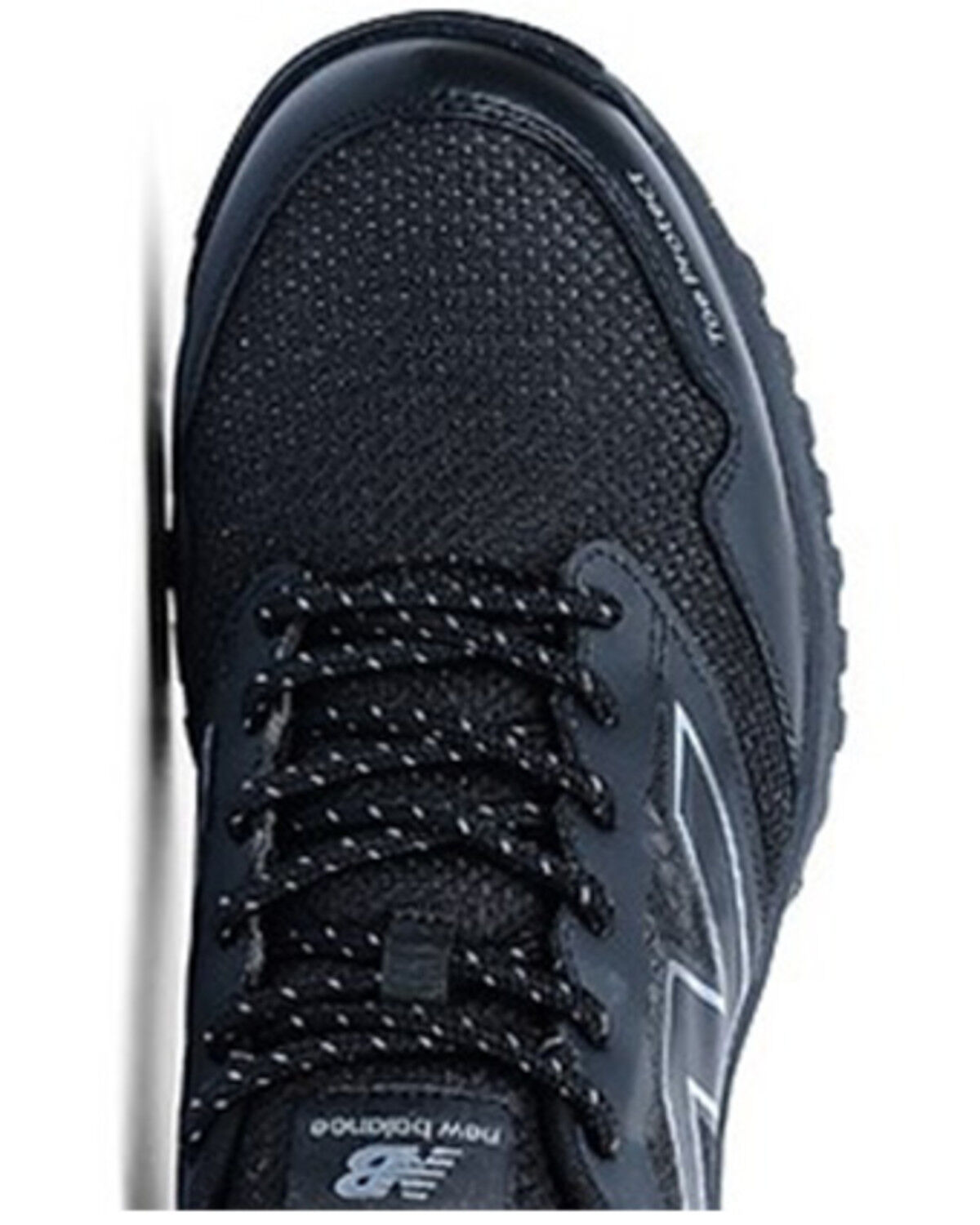 Image #4 - New Balance Men's Quickshift Slip Resisting Work Shoes - Composite Toe, Black, hi-res
