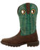 Image #3 - Rocky Women's Legacy 32 Western Boots - Square Toe, Green/brown, hi-res