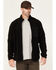Image #1 - Lucky Brand Workwear Men's Solid Polar Fleece Jacket, Black, hi-res