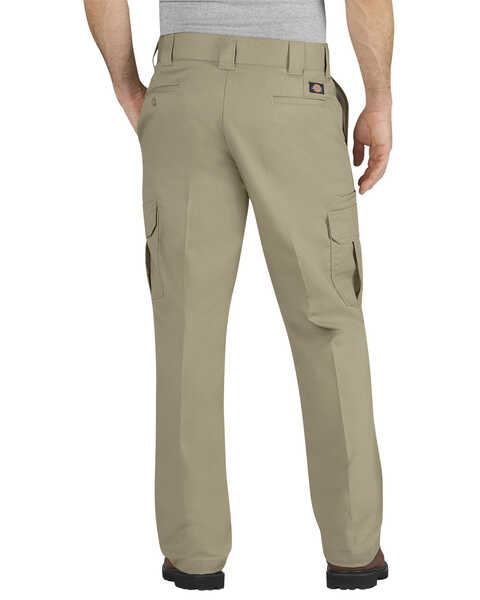 Image #1 - Dickies Men's Flex Regular Fit Straight Leg Cargo Pants, Desert, hi-res