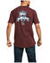 Image #2 - Ariat Men's Rebar Voltaic Hammer Graphic Short Sleeve Work Pocket T-Shirt, Burgundy, hi-res