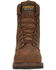 Image #4 - Carolina Men's Installer Waterproof Work Boots - Soft Toe, Brown, hi-res