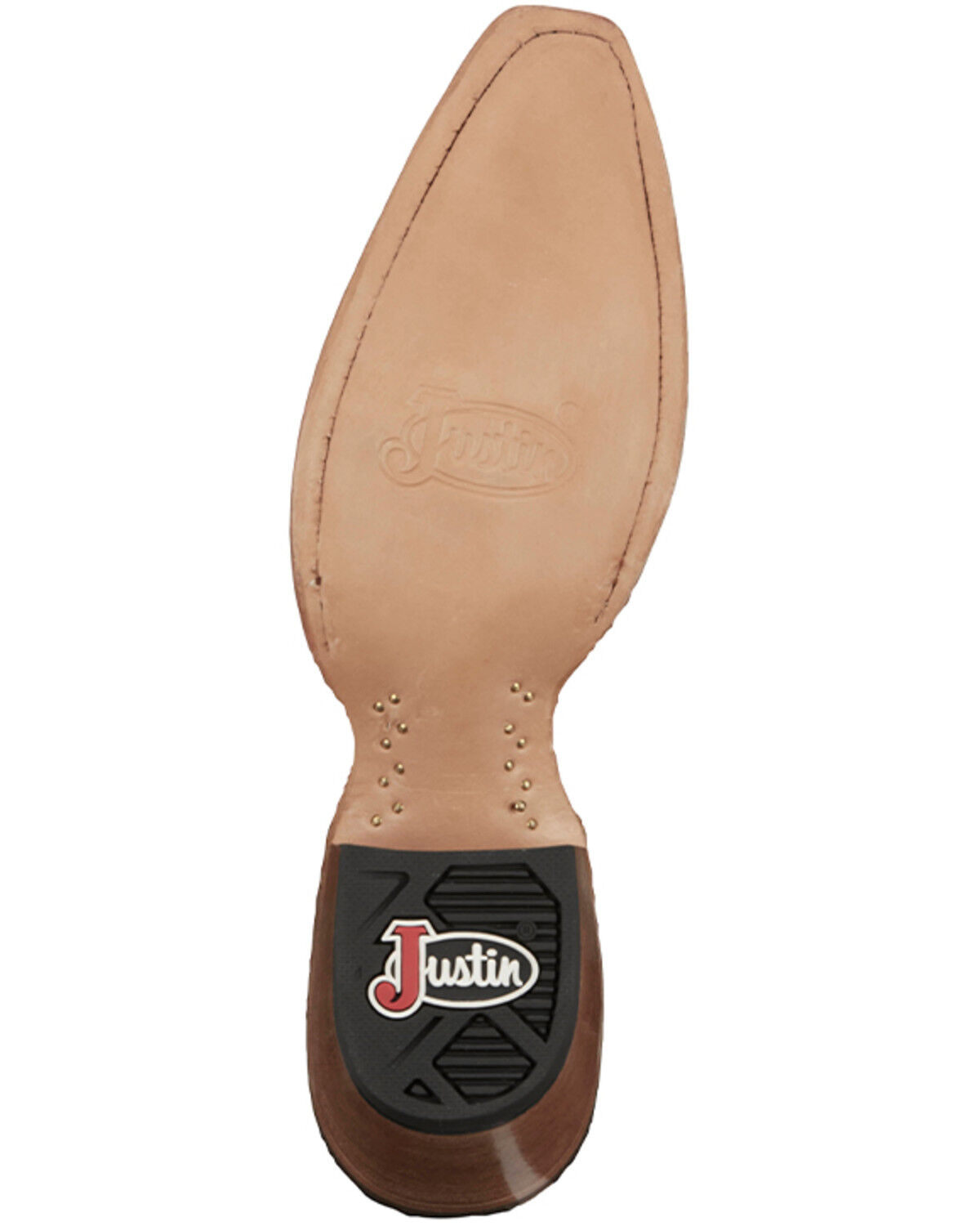 Image #7 - Justin Women's Isabella Barnwood Western Booties - Snip Toe, Brown, hi-res