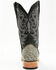 Image #5 - Tanner Mark Men's Exotic Full Quill Ostrich Western Boots - Broad Square Toe, Grey, hi-res