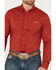 Image #2 - Kimes Ranch Men's Solid Long Sleeve Button Down Western Shirt, Red, hi-res