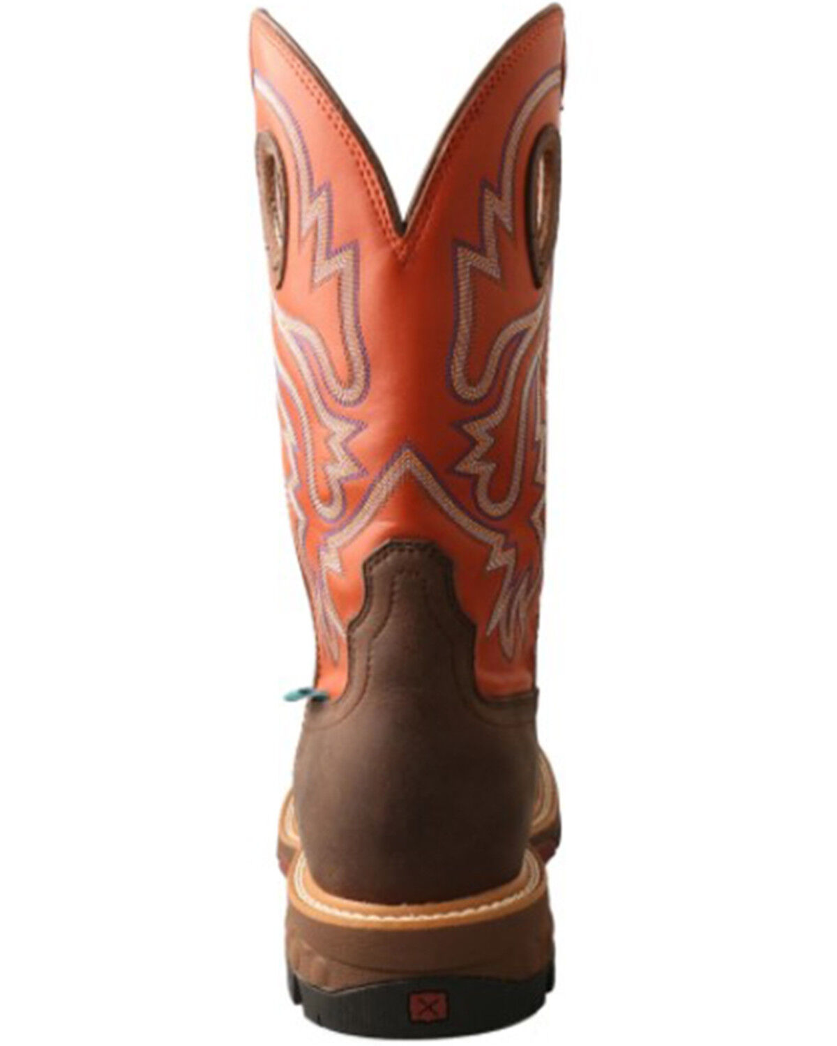 Image #5 - Twisted X Men's Waterproof Western Work Boot - Nano Composite Toe, Brown, hi-res